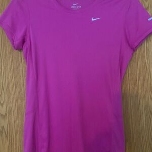 Nike Dri-FIT Magenta Tee